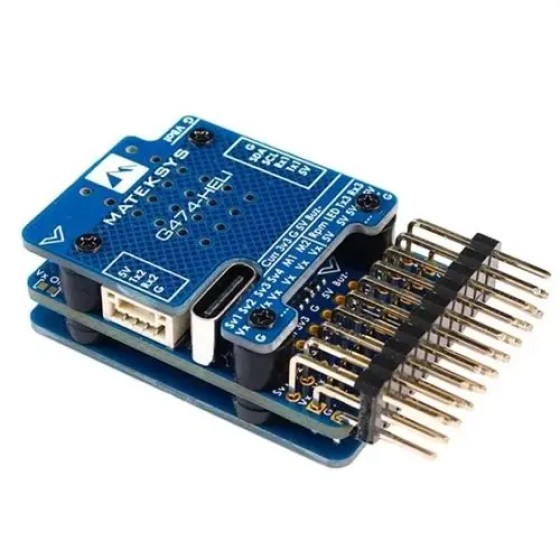 MATEK MATEKSYS G474-HELI  RC Helicopter Flybarless Controller STM32G474 ICM42688P SPL06L 2x BEC Rotorflight Firmware RC Drone